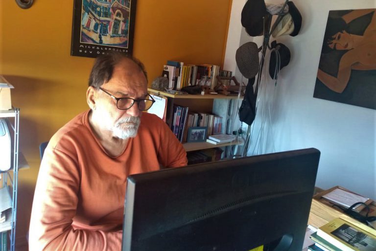 El escritor Jorge Landaburu fue sub Director de la Biblioteca Nacional