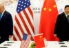 En el caso de China el arancel ascenderá al 34%, más un 20% anterior impuesto suma un total de 54%