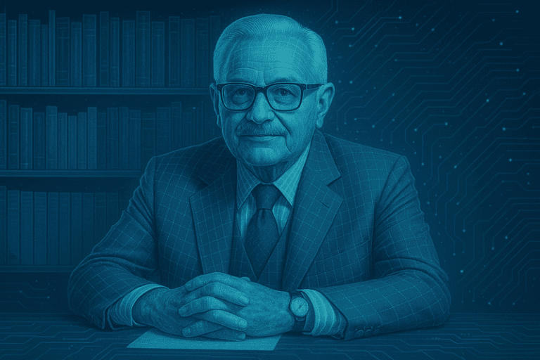 Una versión "virtual" de Rogelio Julio Frigerio armada por Chat GTP Plus