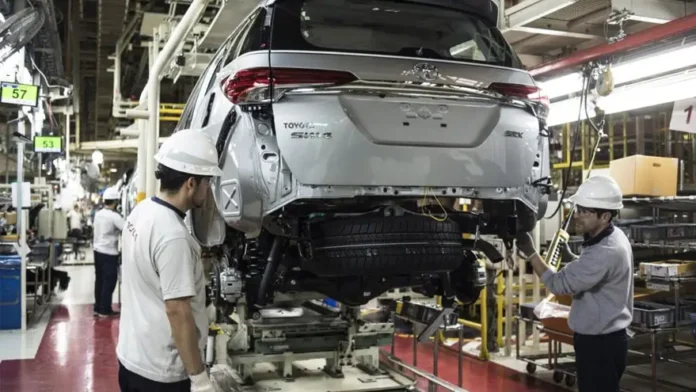 Toyota SW4, uno de los productos fabricados en la planta argentina. Toyota SW4, uno de los productos fabricados en la planta argentina.